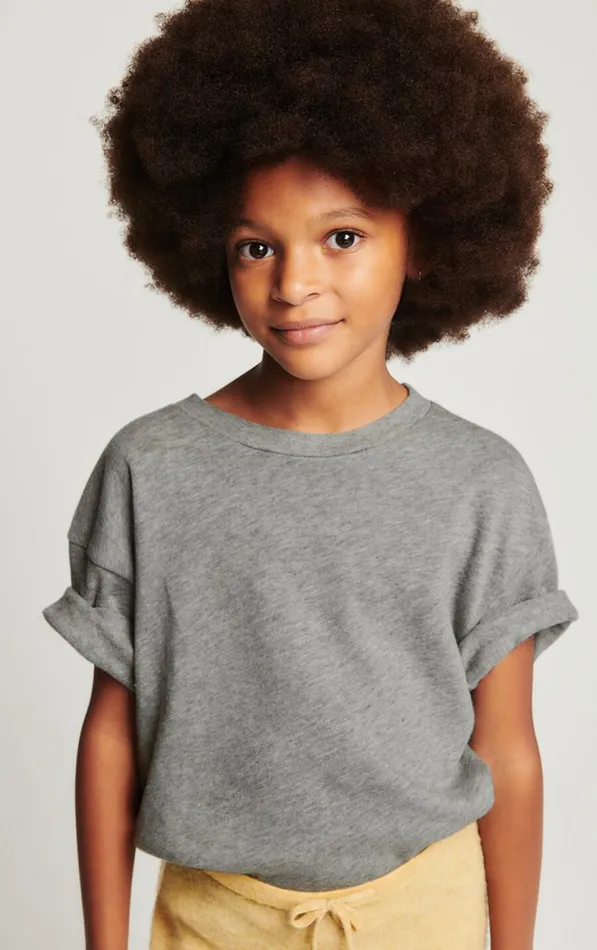 American Vintage Short Sleeve TShirts Kids TShirt Sonoma Heather Grey