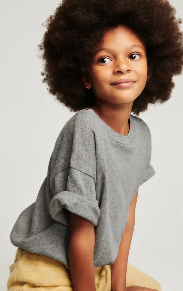 American Vintage Short Sleeve TShirts Kids TShirt Sonoma Heather Grey American Vintage Short Sleeve TShirts Kids TShirt Sonoma Heather Grey