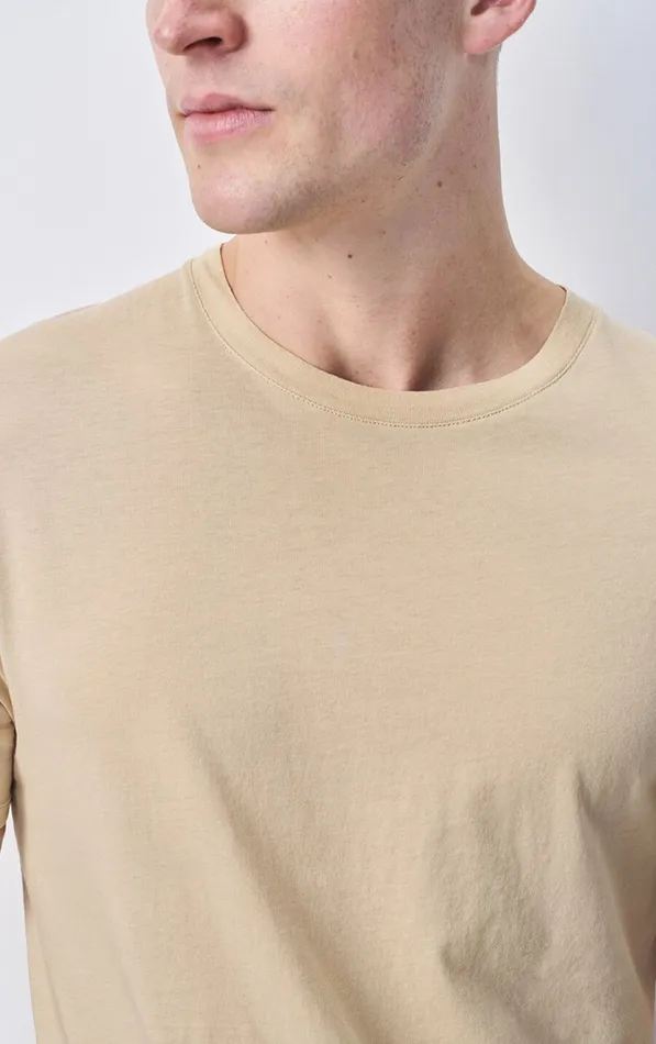 American Vintage Short Sleeve TShirts Men TShirt Decatur Greige American Vintage Short Sleeve TShirts Men TShirt Decatur Greige