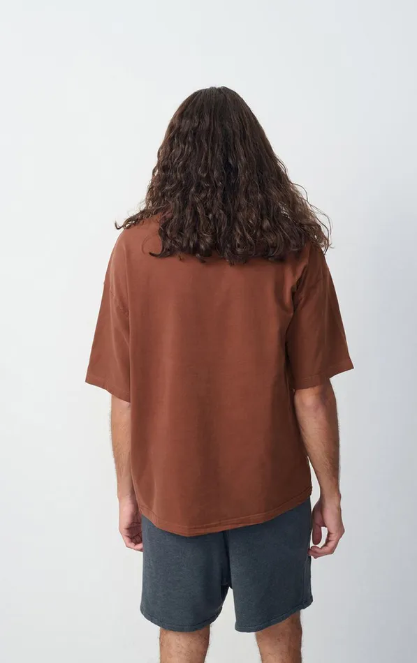 American Vintage Short Sleeve TShirts Men TShirt Fazy Vintage Chocolate American Vintage Short Sleeve TShirts Men TShirt Fazy Vintage Chocolate