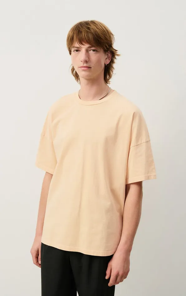 American Vintage Short Sleeve TShirts Men TShirt Fizvalley Vintage Nude