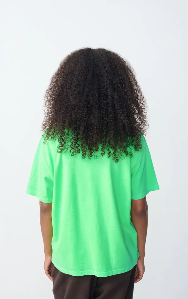 American Vintage Short Sleeve TShirts Women TShirt Fizvalley Flashy Green