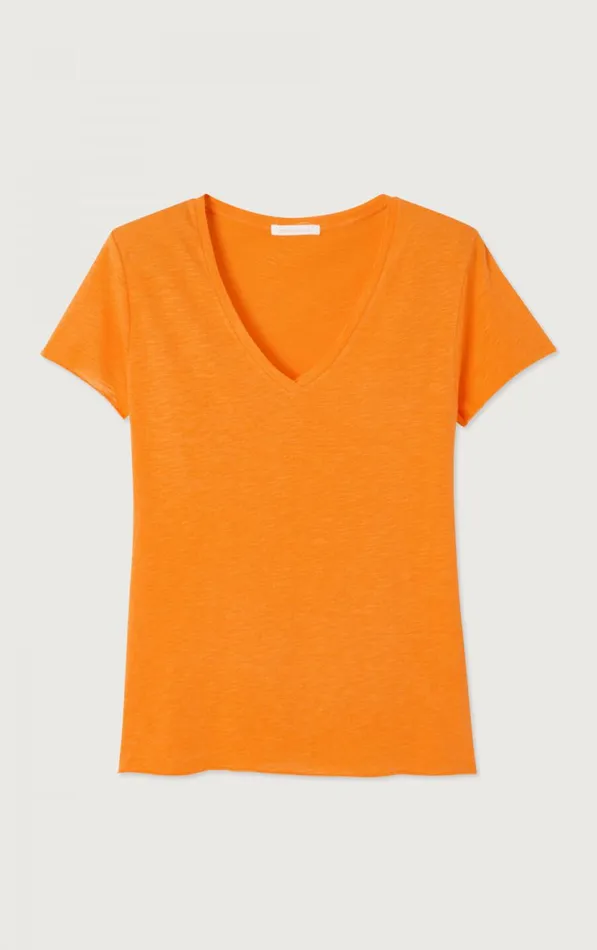 American Vintage Short Sleeve TShirts Women TShirt Jacksonville Vintage Orangeade