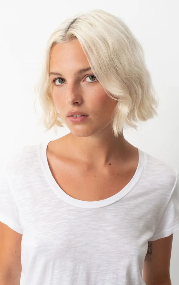 American Vintage Short Sleeve TShirts Women TShirt Jacksonville White American Vintage Short Sleeve TShirts Women TShirt Jacksonville White