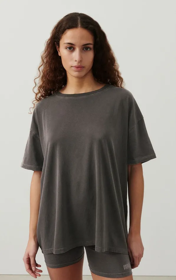American Vintage Short Sleeve TShirts Women TShirt Pymaz Vintage Carbon