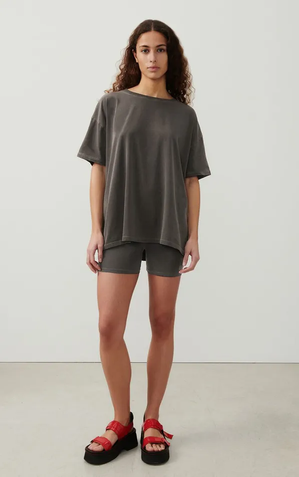 American Vintage Short Sleeve TShirts Women TShirt Pymaz Vintage Carbon