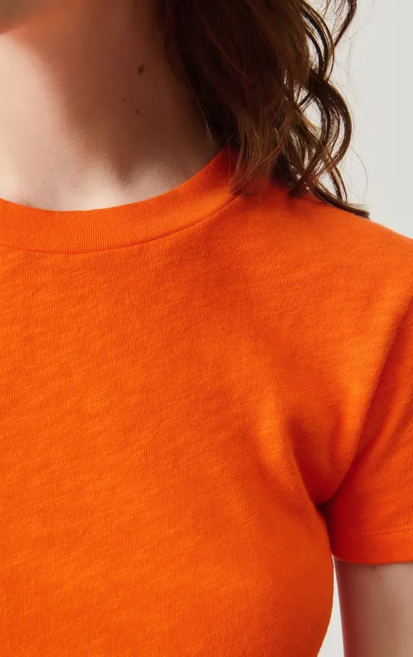 American Vintage Short Sleeve TShirts Women TShirt Sonoma Orange Vintage American Vintage Short Sleeve TShirts Women TShirt Sonoma Orange Vintage