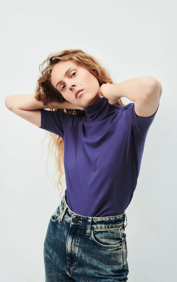 American Vintage Short Sleeve TShirts Women TShirt Xoubow Galactic