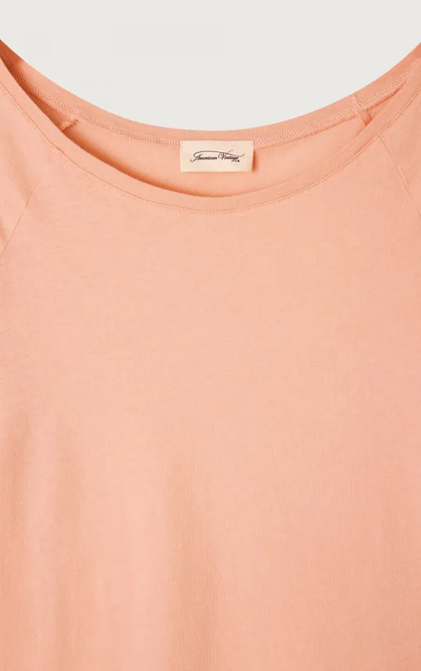 American Vintage Short Sleeve TShirts Women TShirt Xoubow Pink Flamingo American Vintage Short Sleeve TShirts Women TShirt Xoubow Pink Flamingo