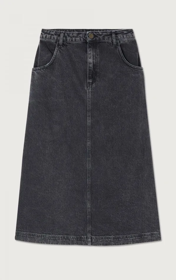 American Vintage Skirts Women Skirt Yopday Black Salt And Pepper American Vintage Skirts Women Skirt Yopday Black Salt And Pepper