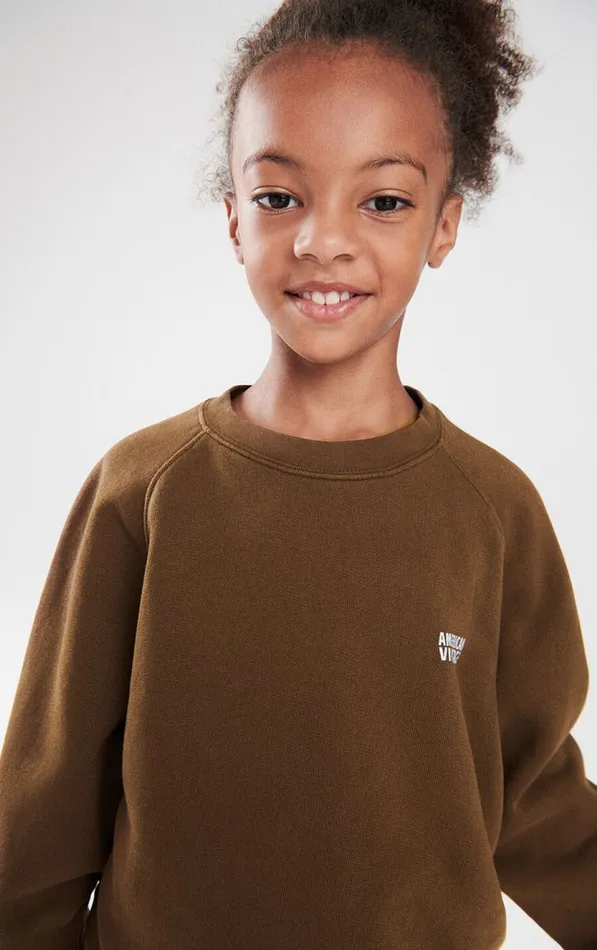 American Vintage Sweatshirts Kids Sweatshirt Izubird Candied Chestnut Vintage American Vintage Sweatshirts Kids Sweatshirt Izubird Candied Chestnut Vintage