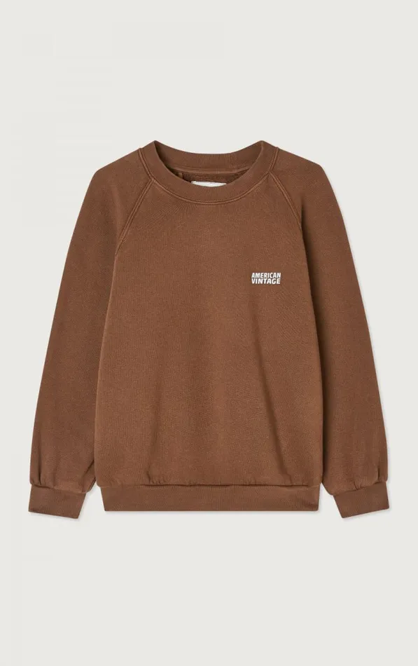 American Vintage Sweatshirts Kids Sweatshirt Izubird Candied Chestnut Vintage American Vintage Sweatshirts Kids Sweatshirt Izubird Candied Chestnut Vintage