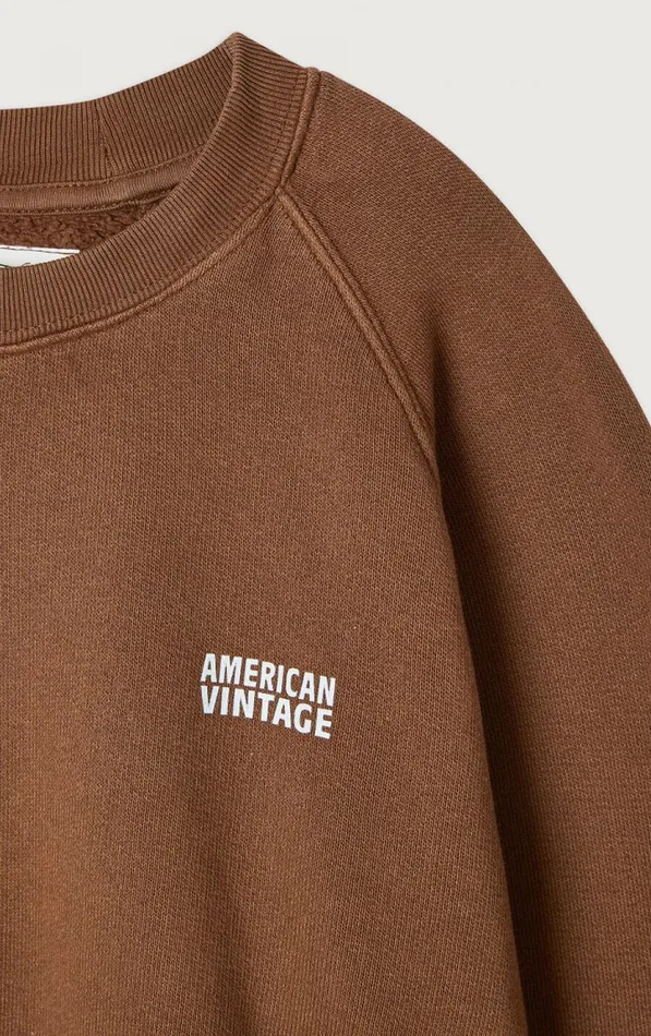 American Vintage Sweatshirts Kids Sweatshirt Izubird Candied Chestnut Vintage American Vintage Sweatshirts Kids Sweatshirt Izubird Candied Chestnut Vintage