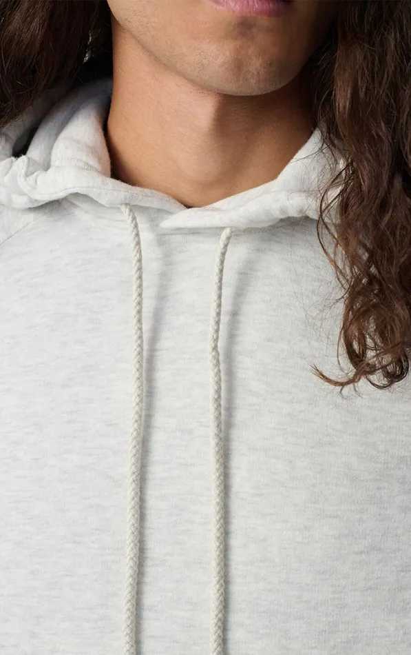 American Vintage Sweatshirts Men Hoodie Baptown Heather Grey