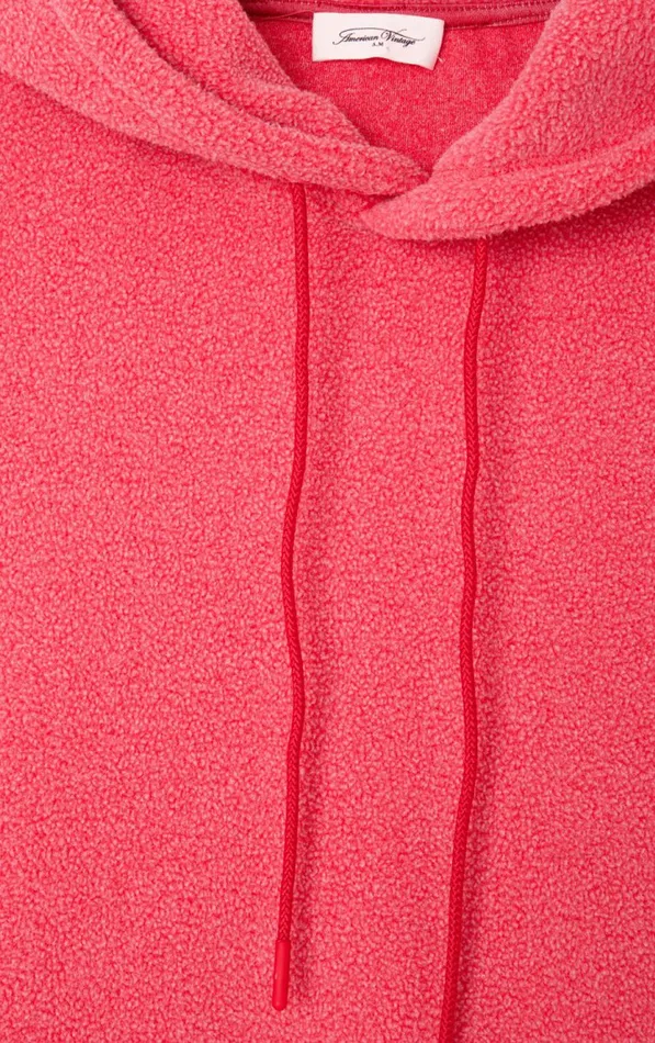 American Vintage Sweatshirts Men Hoodie Ifynk Melange Poppy American Vintage Sweatshirts Men Hoodie Ifynk Melange Poppy