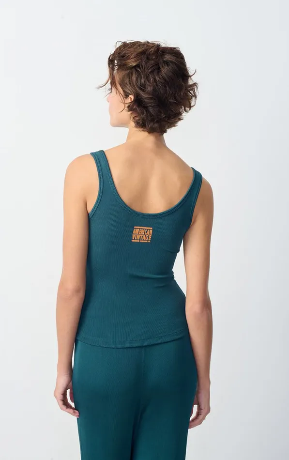 American Vintage Tops and Tanktops Women Tank Top Azyro Petrol