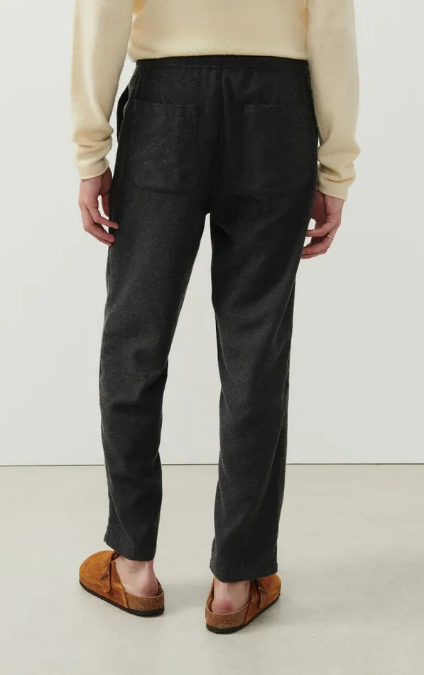 American Vintage Trousers Men Trousers Dakota Melange Charcoal