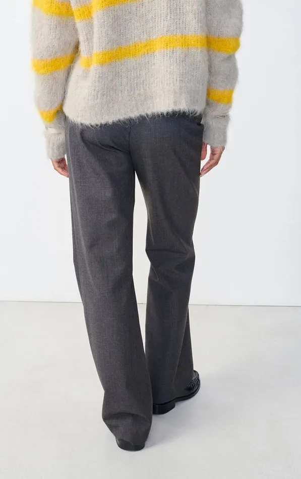American Vintage Trousers Women Trousers Ayany Heather Grey