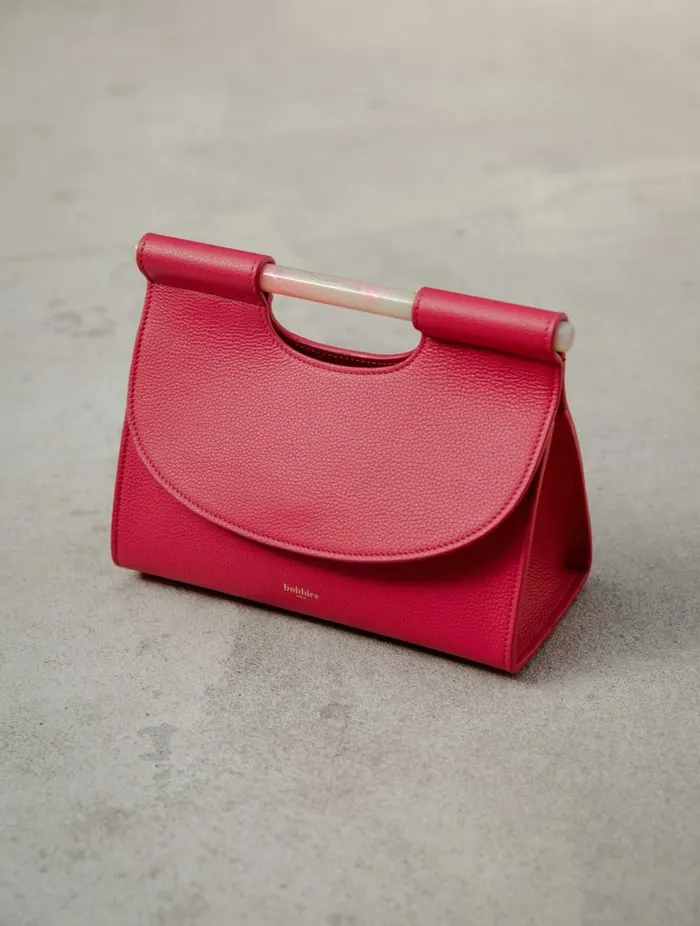 Ancne Electric Pink Women Bobbies Bags