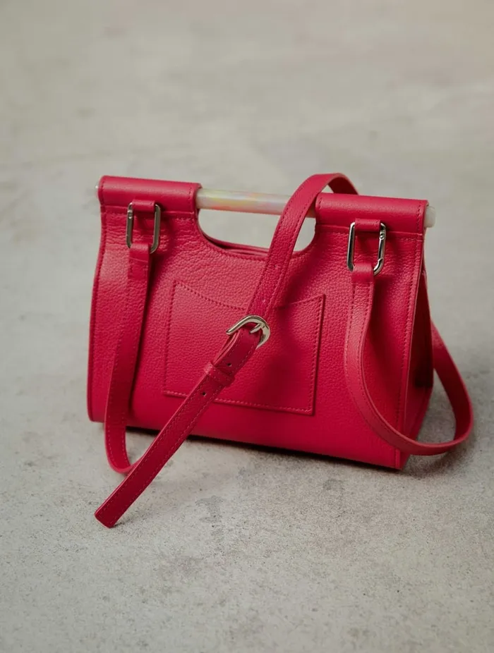 Ancne Electric Pink Women Bobbies Bags