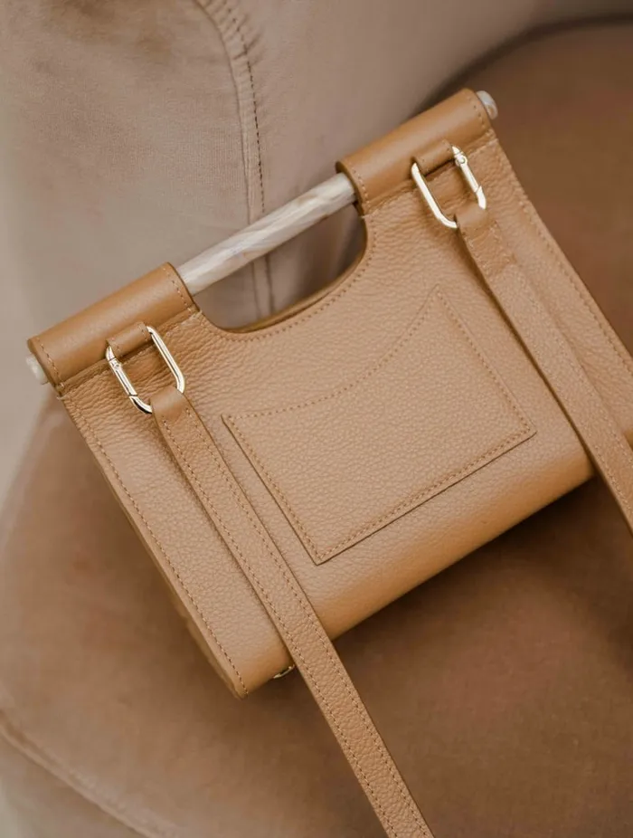 Ancne Mini Taupe Women Bobbies Bags