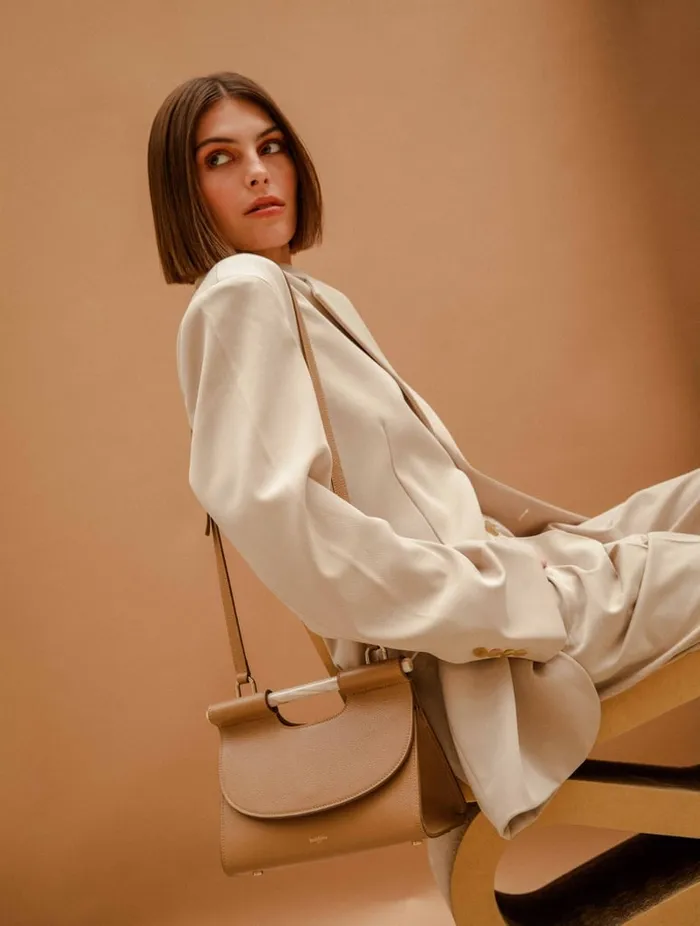 Ancne Taupe Women Bobbies Bags