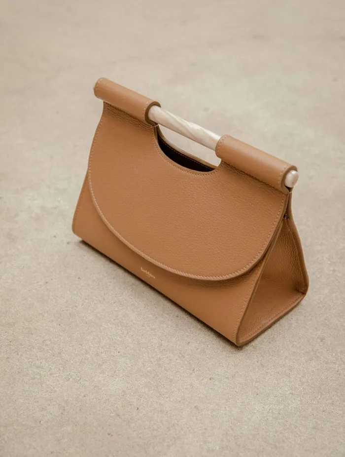 Ancne Taupe Women Bobbies Bags