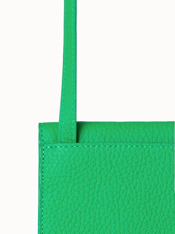 Anouk Phone Pouch In Cervocalf Leather Bamboo Women Akris Phone Pouch
