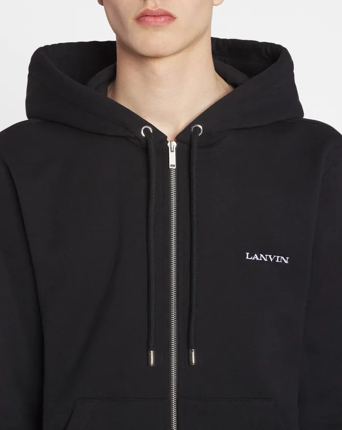 Archives Print Zipped Hoodie Black Men Lanvin Knitwear and Sweatshirts Archives Print Zipped Hoodie Black Men Lanvin Knitwear and Sweatshirts
