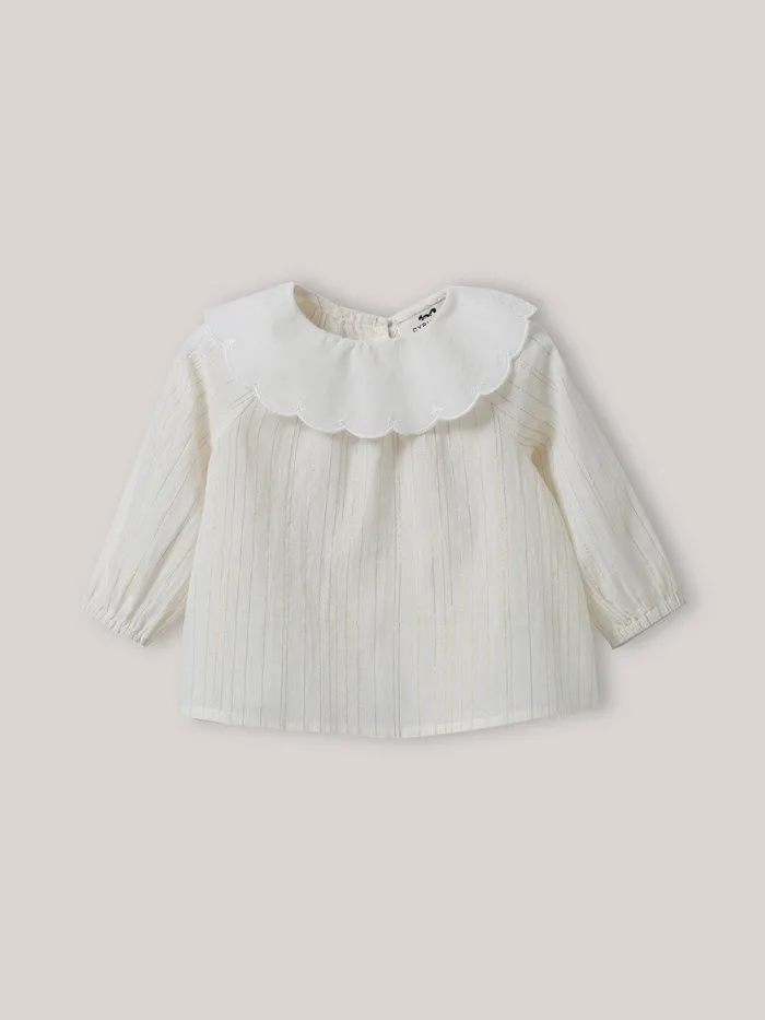 Baby Cyrillus Baby Girl Refined Shirt Dore