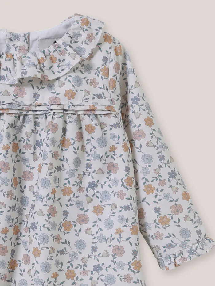 Baby Cyrillus Birth Jane Print Shirt Imp Jane Pastel
