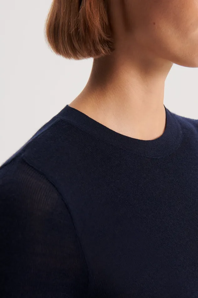 Babywool Scanlan Theodore Women Babywool Crew Neck Sweater Navy Tops Scanlan Theodore Babywool Crew Neck Sweater Navy Tops Scanlan Theodore Babywool Scanlan Theodore Women Babywool Crew Neck Sweater Navy Tops Scanlan Theodore Babywool Crew Neck Sweater Navy Tops Scanlan Theodore
