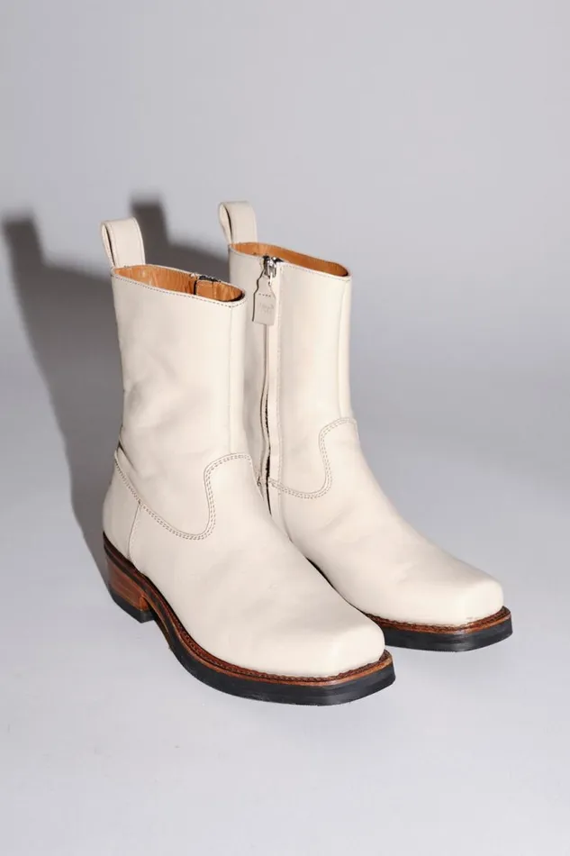 Barcelona Creme 8211 Creme WomenMen Won Hundred Boots