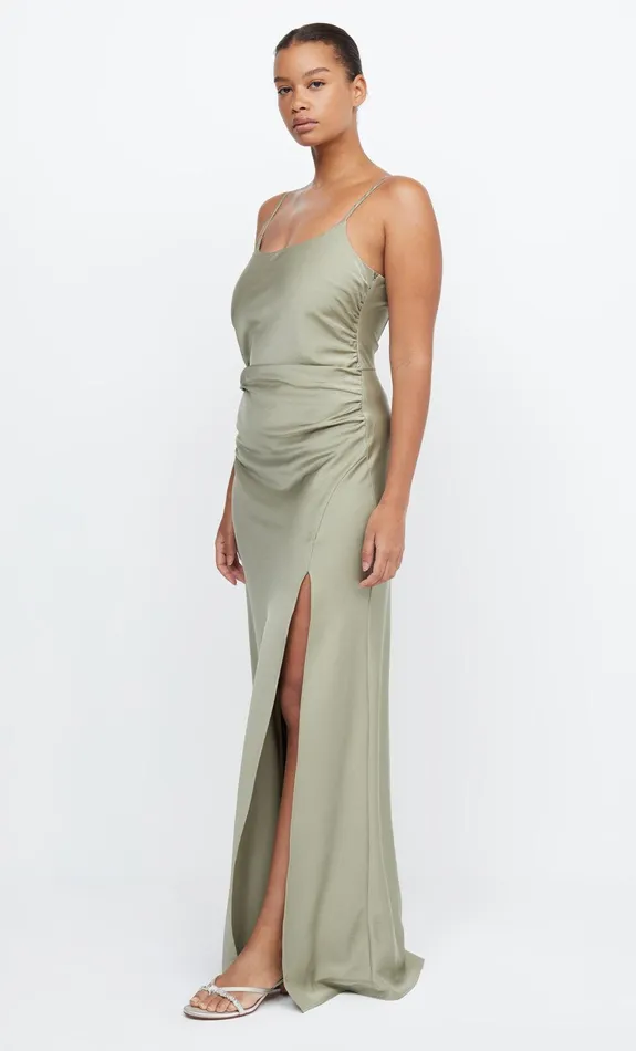 Bec Bridge Bridesmaids Dresses ETERNITY SCOOP MAXI DRESS Sage 8211 Women