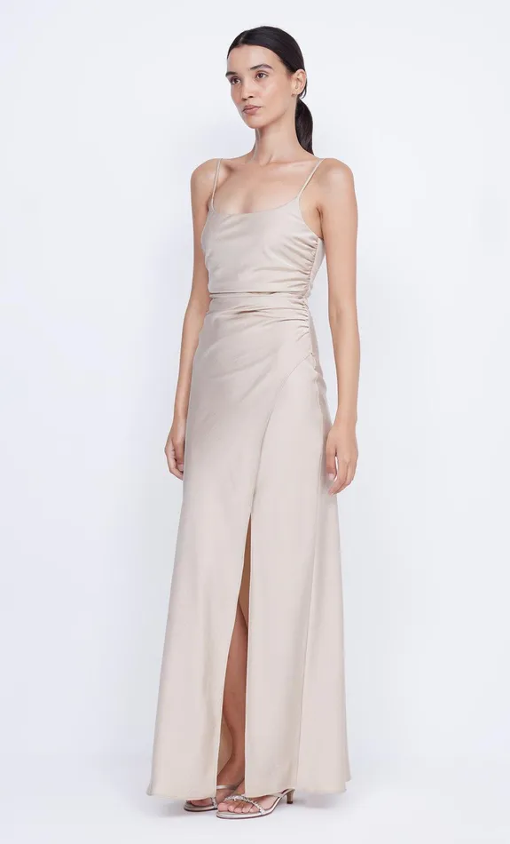Bec Bridge Bridesmaids Dresses ETERNITY SCOOP MAXI DRESS Sand 8211 Women