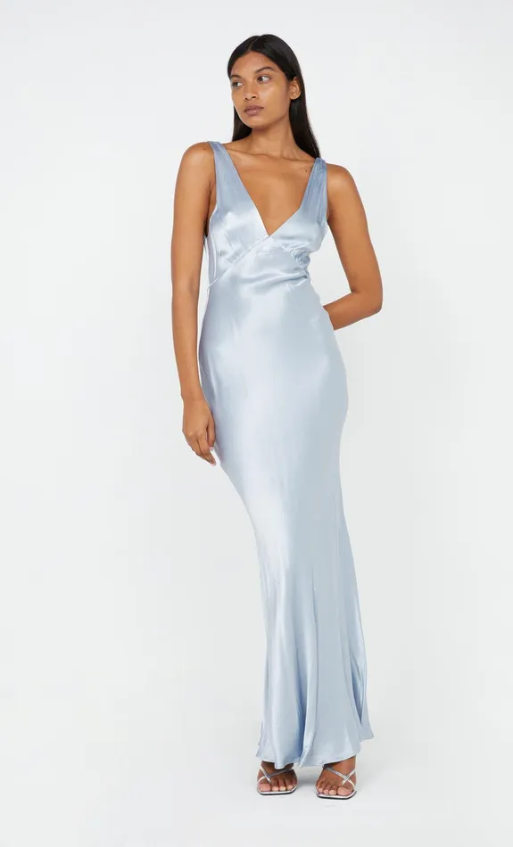 Bec Bridge Bridesmaids Dresses MOON DANCE VERONA DRESS Dusty Blue 8211 Women