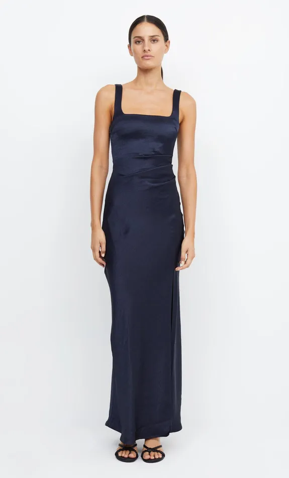 Bec Bridge Bridesmaids Dresses THE DREAMER SQUARE NECK DRESS Ink 8211 Women