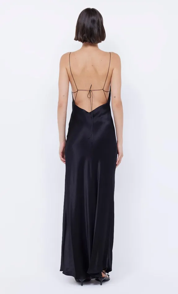 Bec Bridge Dresses AYALA COWL MAXI DRESS Black 8211 Women