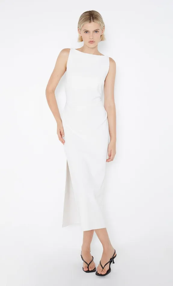 Bec Bridge Dresses BE MINE TUCK DRESS Ivory 8211 Women