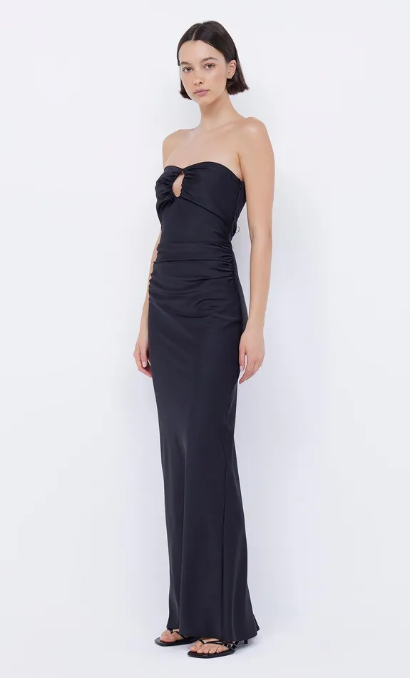 Bec Bridge Dresses EMILIA STRAPLESS DRESS Black 8211 Women