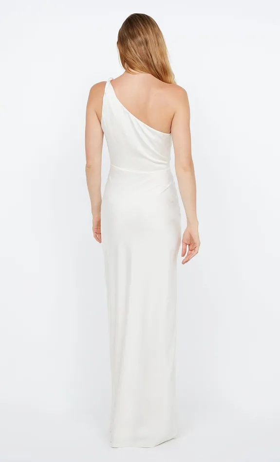 Bec Bridge Dresses LUNETTA ASYM DRESS Cream 8211 Women