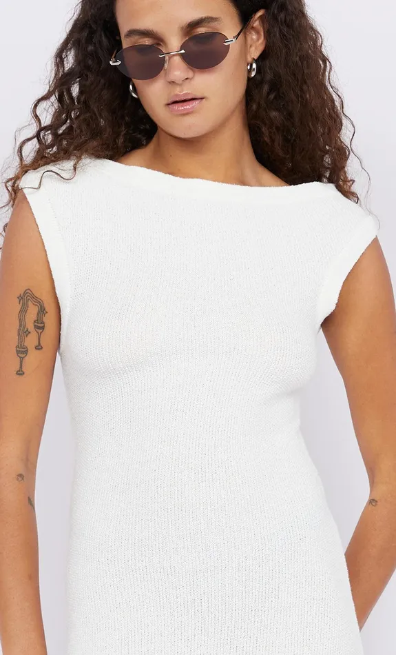 Bec Bridge Dresses MARTHA ASYM MAXI DRESS White 8211 Women
