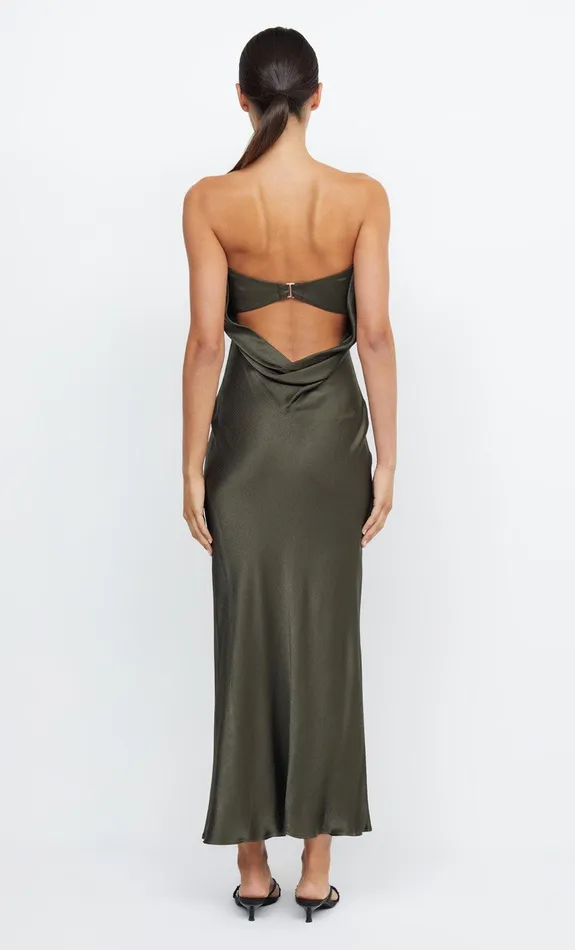 Bec Bridge Dresses MOON DANCE STRAPLESS DRESS Dark Willow 8211 Women