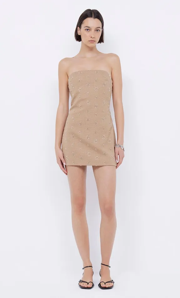 Bec Bridge Dresses SUNSEEKER MINI DRESS Golden 8211 Women