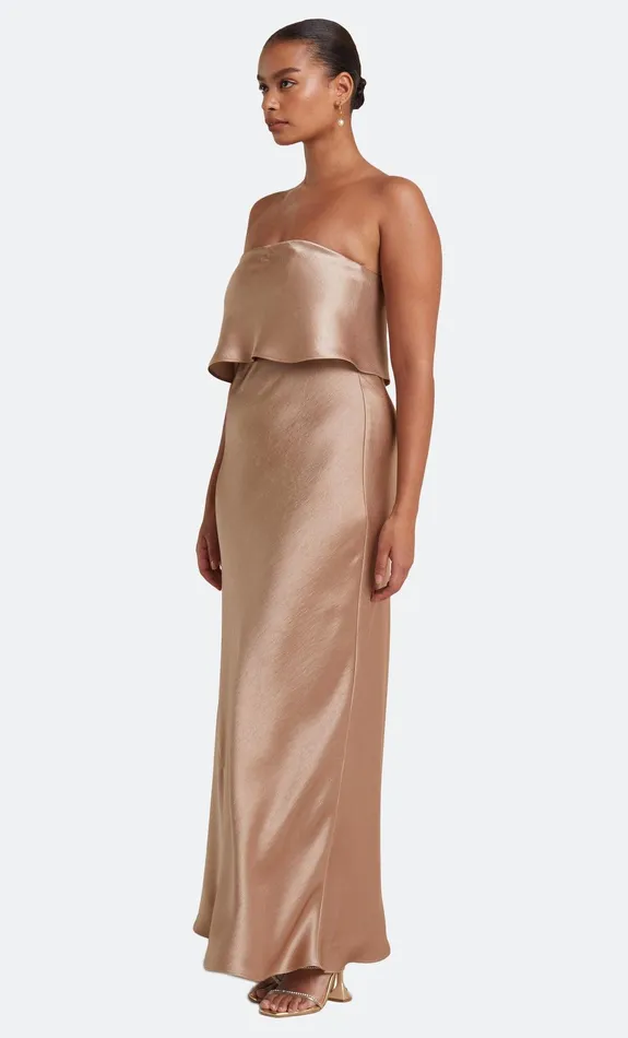 Bec Bridge Dresses THE DREAMER OVERLAY DRESS Golden 8211 Women