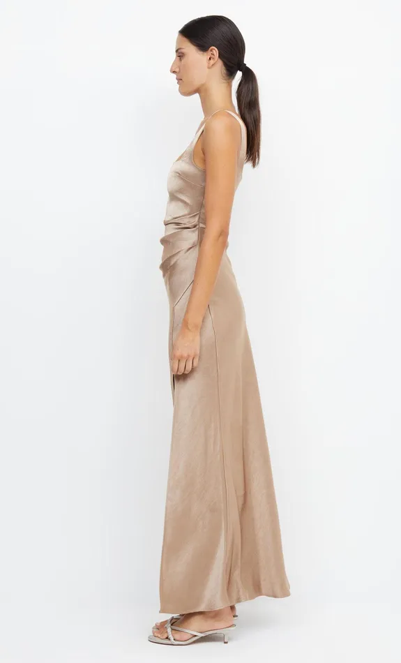 Bec Bridge Dresses THE DREAMER SQUARE NECK DRESS Golden 8211 Women