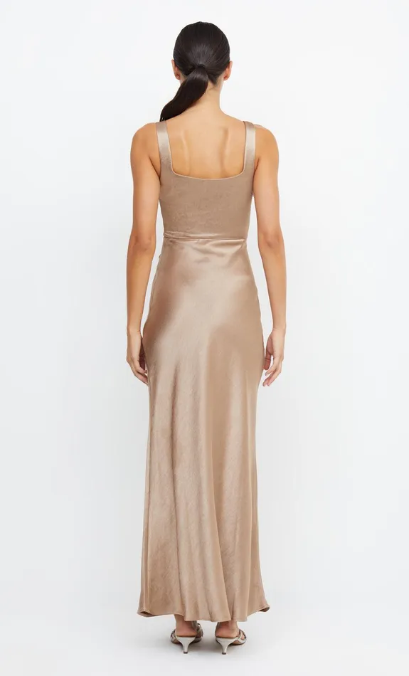 Bec Bridge Dresses THE DREAMER SQUARE NECK DRESS Golden 8211 Women
