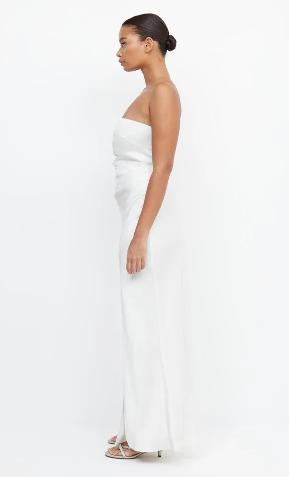 Bec Bridge Dresses THE DREAMER STRAPLESS DRESS Ivory 8211 Women