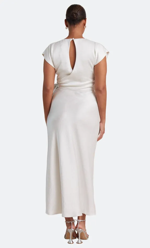 Bec Bridge Dresses THE DREAMER WRAP DRESS Ivory 8211 Women