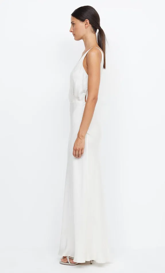 Bec Bridge Event Wear Dresses ADORE V MAXI DRESS Cream 8211 Women